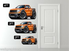 1981 Chevy Camaro Z-28 350 Cartoon Car Wall Decals Graphic Man Cave Poster Cling