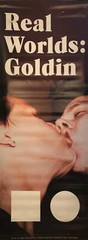 NAN GOLDIN Kiss 96″ x 35″ Offset Lithograph 2018 Photography Brown, White