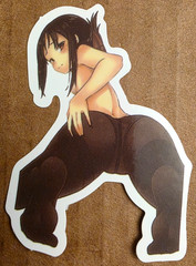 Waifu Sticker Girl Idol Queen Princess Anime Manga Lingerie Bikini Pinup Pin Up