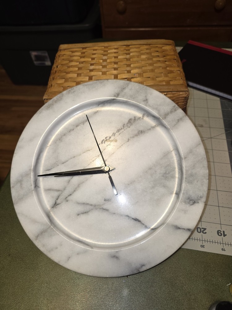 Vintage Solid Quartz Precision Wall Clock, Dalton, Movement Japan