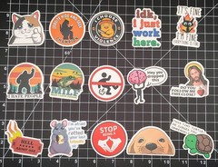 100 Pcs Funny Meme Stickers Pack Vinyl Decals Sarcastic Adult Humor Joke Lot