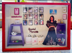 Personalized Gift, 3D Miniature frame, customized photo frame, Anniversary Gift
