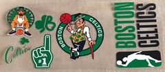 NEW BOSTON CELTICS UV DTF Transfer Stickers Cup Wrap DIY Glasses Bottles