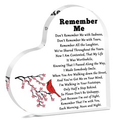 Sympathy Plaque Memorial Gifts for Loss of Father Mother Bereavement Gifts for