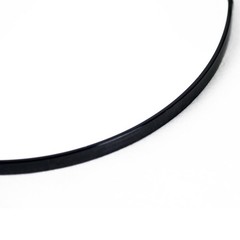 11.8 inch Small Black Round Wall Mirror for Bathroom, Entryway, Living Room