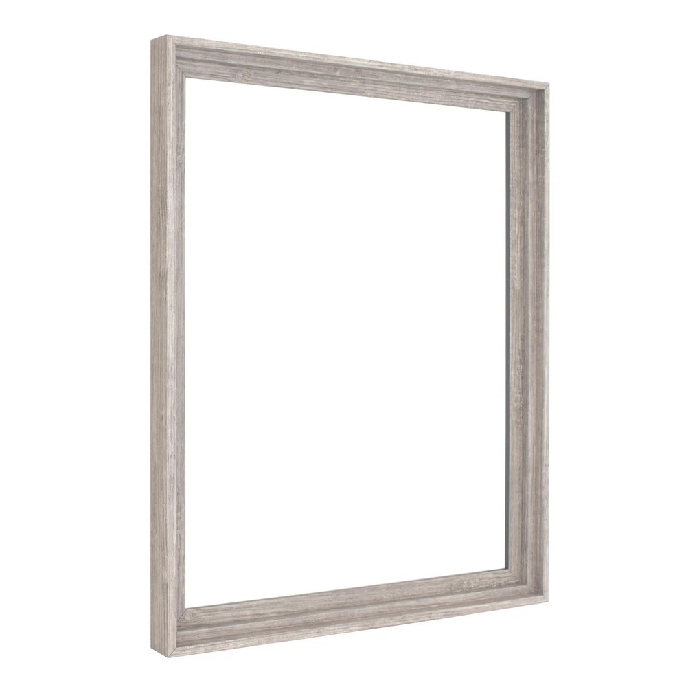 Canvas Float Frames 16×20 Frame, Gray Woodgrain Finish Frame for Finished…