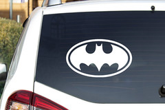 Batman CNC cut Decal Vinyl Sticker -Pic from multiple colors! O651