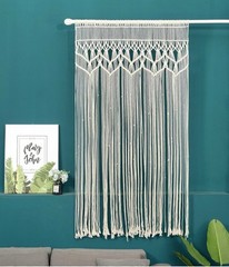 Macrame Wall Hanging Tapestry- Macrame Door Hanging, Room Divider 35x73inch
