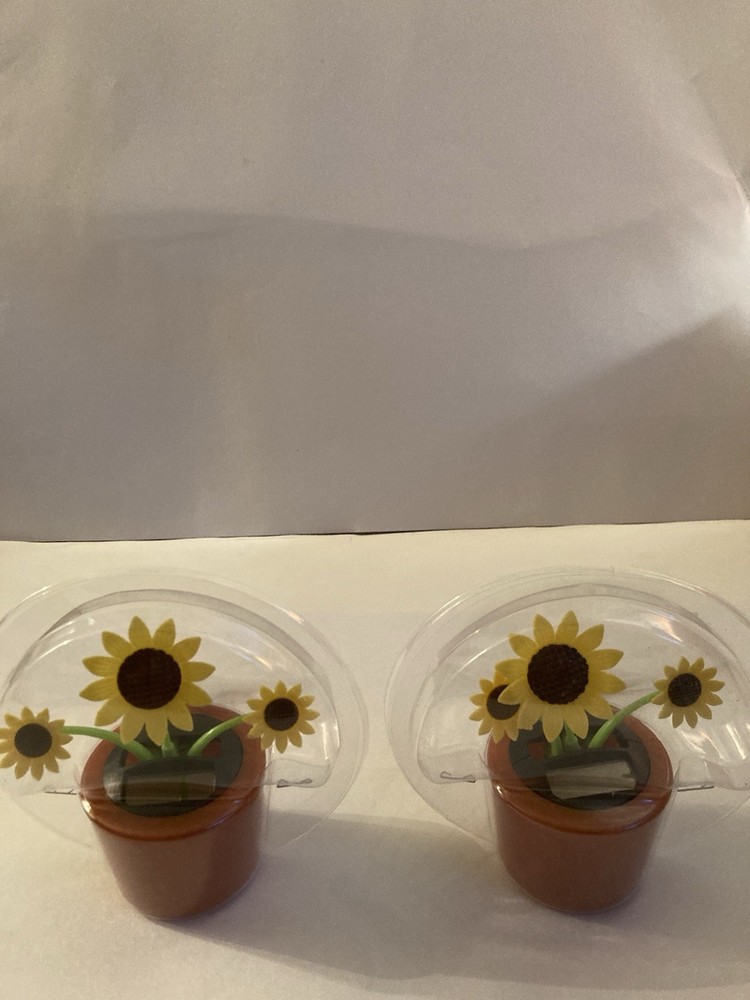 Spring sunflower solar dancer 2 pc floral set yellow new