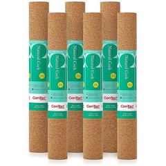 Thin Cork Sheets 18″x4ft – Self Adhesive Liner for Furniture