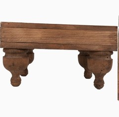 Wood Riser-Display-rustic-Reclaimed Wood-12x8x7 inches SPRING FARMS