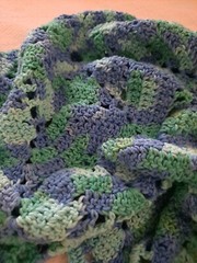 New | Soft | Round | Crochet Throw | Easy Care | Great Gift 