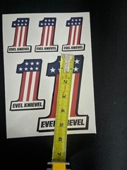 Evel Knievel #1 Mixed Size Pack of Stickers