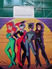 BATMAN THE ANIMATED SERIES X VILLIANS SQUAD X VYNIL HIGH-GLOSS STICKERx3x2.75″