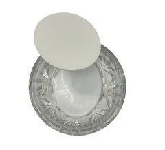 Mikasa Picture Round Cut Clear Crystal Oval Frame Covered Box «Home Beautiful»