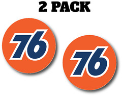 Union 76 Vinyl Sticker/Decal -Gas Oil -Vintage -Classic -Hot Rod -Racing -Garage