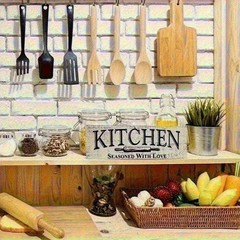 Long Rectangular Modern Framed Design Metal Sign Living Room Interior Ornament