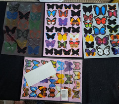 80 pcs 3D Butterfly Wall sticker Decal Removable Sticker Bedroom Decor