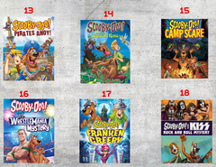 Scooby Doo Movies Wall Collage Poster Prints