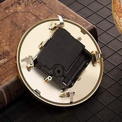 4.3 Inch/ 110 mm Quartz Clock Insert, Gold Trim, Roman Numeral, Quartz