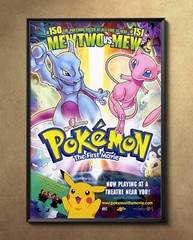 Pokemon The First Movie 1998 Movie Poster 24″x36″ Glossy Unframed 9841