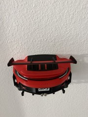 Porsche GT3 Car Shape Wall Mounted Key Rack Plastic Red Black Hanging