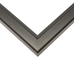 12×20 Frame Black Passaggi Solid Wood Picture Frame Width 1.5 Inches | Interior