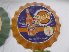 Ohio Wholesale Inc. Home Decor Nostalgic Metal Bottle Cap Wall Signs Set Of 6