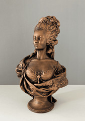 Marie Antoinette Bust Statue, 30 cm/12 in, Queen of France, Bust Sculpture