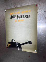 JOE WALSH There Goes The Neighborhood VINTAGE PROMO POSTER 1981 Elektra/Asylum