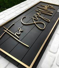 3D Laser Cut Custom Backlit Metal Sign LED Business Logo Wall Display Outdoor