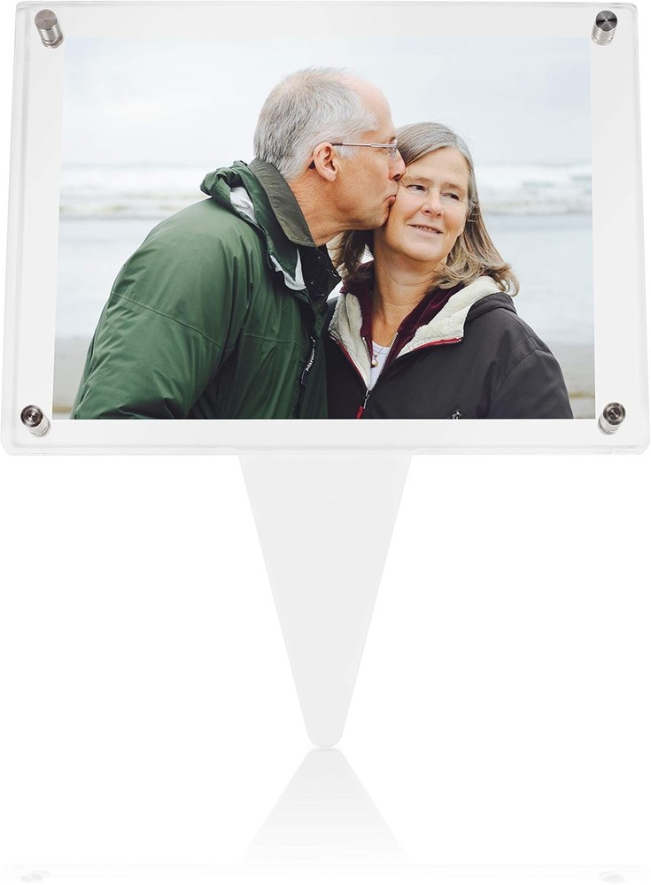 SimpleView 5×7 Waterproof Picture Frame | Memorial Gifts | Cemetery Decorations