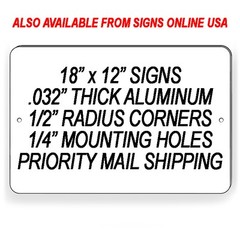 No Parking Do Not Block Garage Door Sign Metal Magnetic Decal towed warning