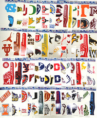 Licensed Collegiate Multi Use 2 Pack Sticker Decals 4.25″ x 9.5″ Wincraft
