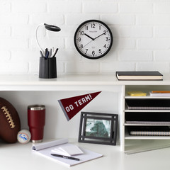 NEW 8.78″ Basic Indoor Analog Round Modern Wall Clock, Black (FAST SHIPPING)