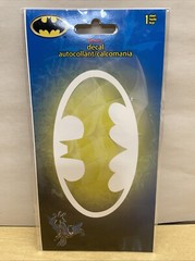 DC Batman Bat Logo Window Decal Approx 5.25” Sandy Lion Car Auto