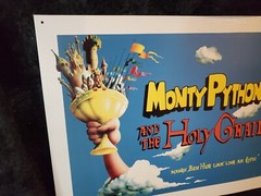 Monty Python and The Holy Grail Movie Tin Sign