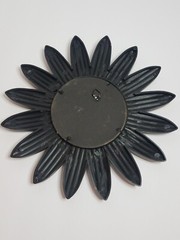 Decorative Wall Mirror – Plastic – Black & Gold