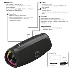 Portable Loud Bluetooth Speaker, 60W Large Subwoofer Wireless Bluetooth 5.3 w…