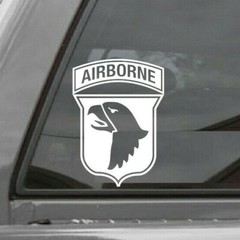 U.S. ARMY 101ST AIRBORNE DIVISION Vinyl Window Decal