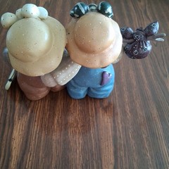 CMI HENTON Forever Friends Sisters Girls Figurine Home Decor Country Friendship