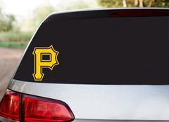 PITTSBURGH PIRATES Vinyl Decal 4″ to 12″ CHOOSE SIZE & COLOR MLB Team Logo