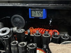 AMA Magnetic Tool Cart Clock – Wall Mount – Multiple Colors – Garage/Shop