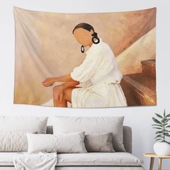 Tapestry 5x3ft Y2k Room Decor Bedroom Decorative Accessories Trippy Room Decor C