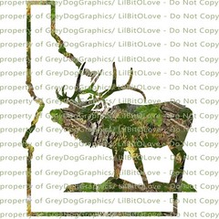 Camouflage Camo Idaho Elk Hunting Vinyl Decal Hunt Sticker Hunter ID