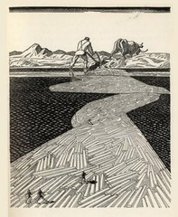 Paul Bunyan by Rockwell Kent – 1927 American Folklore Illustration Print