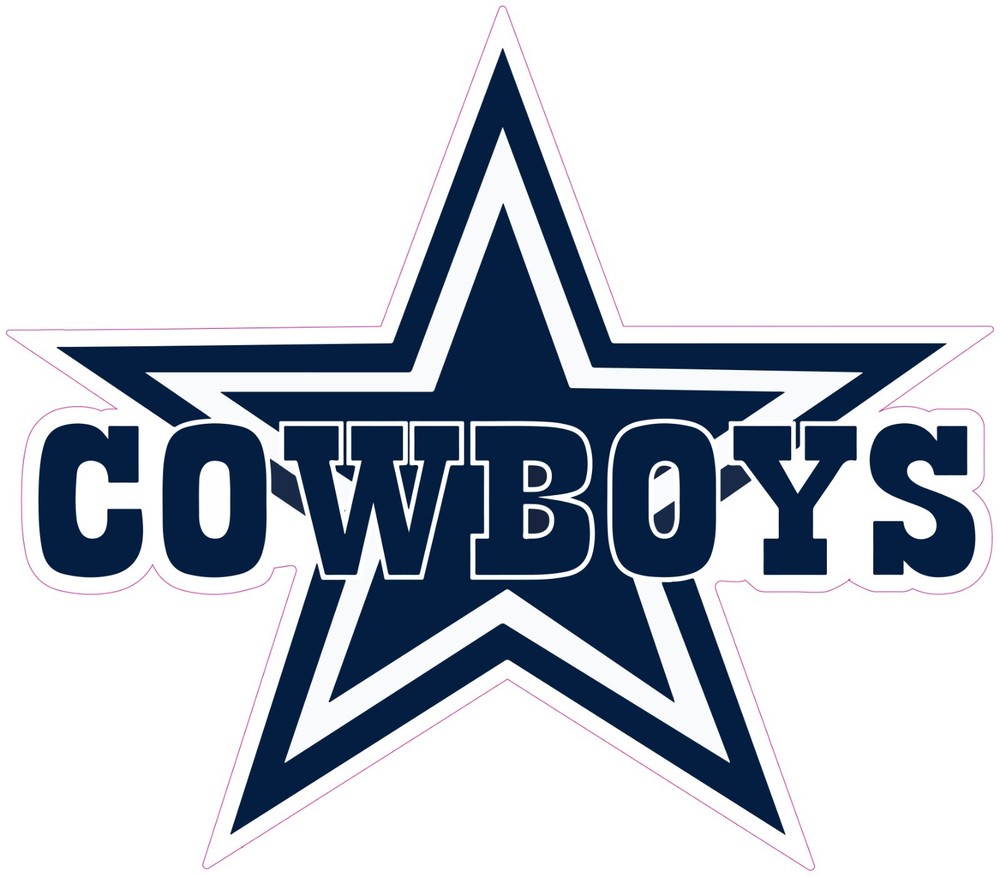 Dallas Cowboys Football Vinyl Decal Sticker Car Truck Bumper Tumbler Mug