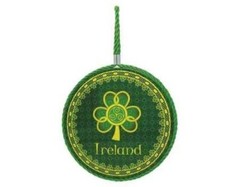 Royal Tara Rope plaque Shamrock Spiral