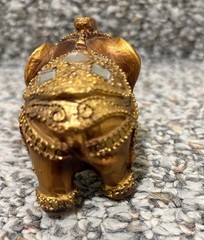 Feng Shui Wealth Lucky Trunk Up Elephant Statues Figurine Home Decor Gift