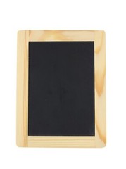 Creative Hobbies 4 x 6 Inch Synthetic Chalkboard w/ Unfinished Wood Frame 6 Pack
